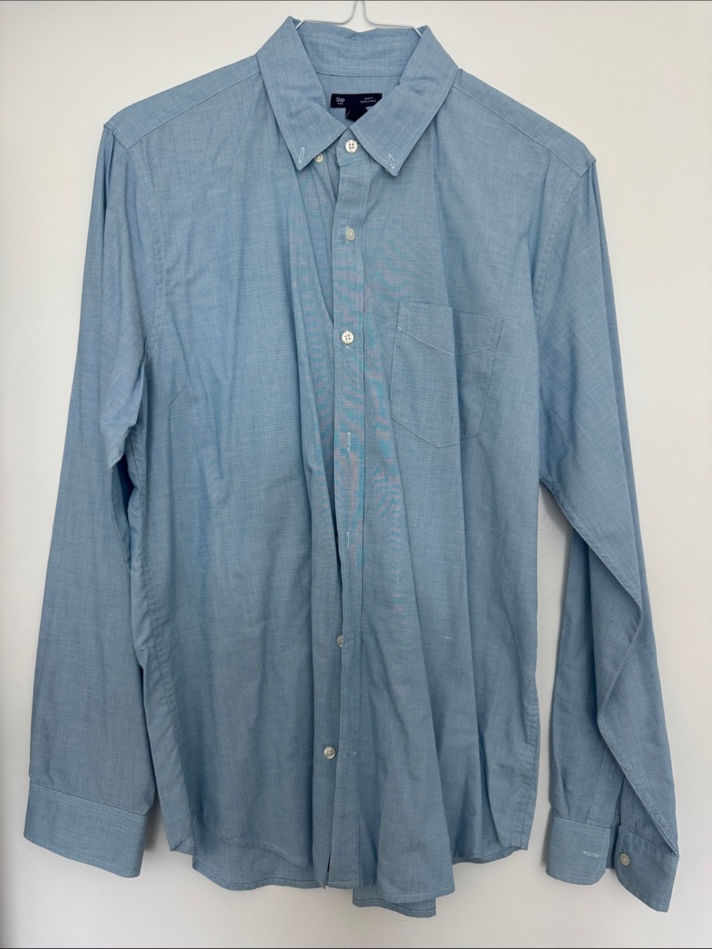 GAP Light Blue Men's Button-Down Shirt